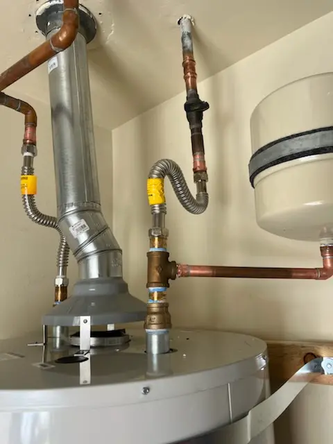 Water heater installation and plumbing repair in Hilltown